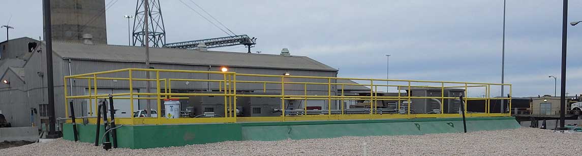 Bioclear packaged wastewater treatment plant installed at a power plant