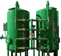 Activated carbon pressure filter