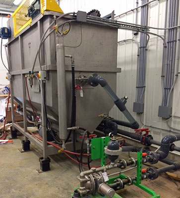 Dissolved Air Flotation System for Beef Slaughterhouse wastewater treatment - Lime Springs Beef